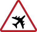 Mababang lumilipad na airplane zone