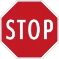 Stop sign