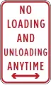 Walang loading at unloading anumang oras