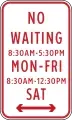 Walang waiting zone (pinahihintulutan lamang sa pagitan ng partikular na oras)