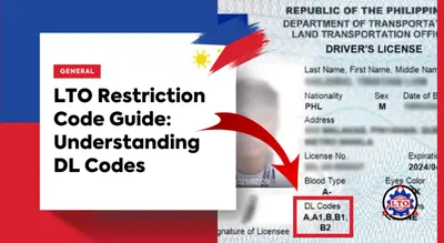 LTO Restriction Code Guide: Understanding DL Codes